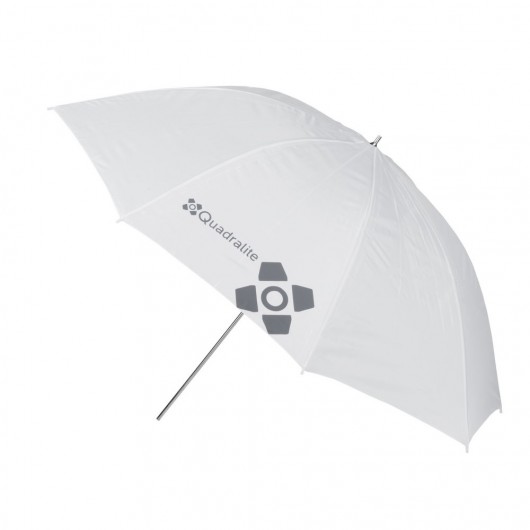 Quadralite parasolka biała transparentna 120cm