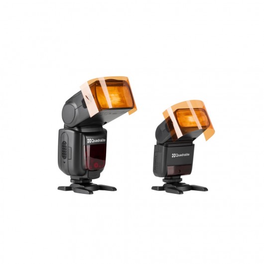 Quadralite Parrot - zestaw filtrów do lamp reporterskich