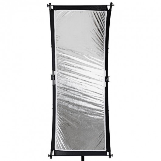 Quadralite półokrągła blenda odbijająca ze stelażem