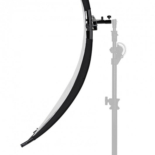 Quadralite półokrągła blenda odbijająca ze stelażem