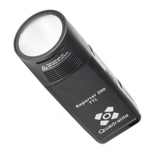 Quadralite Reporter 200 TTL Round Flash Head