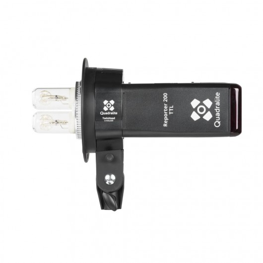 Quadralite Reporter 200 Twin Head S-holder głowica