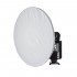 Quadralite Reporter beauty dish