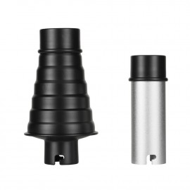 Quadralite Reporter snoot i grid