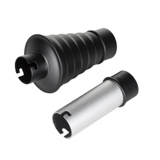 Quadralite Reporter snoot i grid