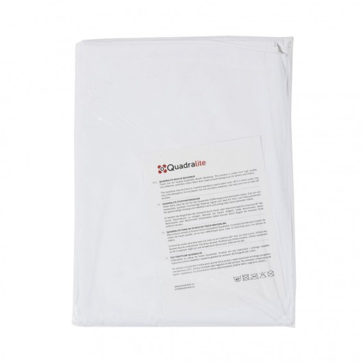 Quadralite tło tekstylne białe 2,85x6m