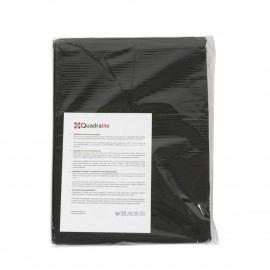 Quadralite tło tekstylne czarne 2,85x6m 2