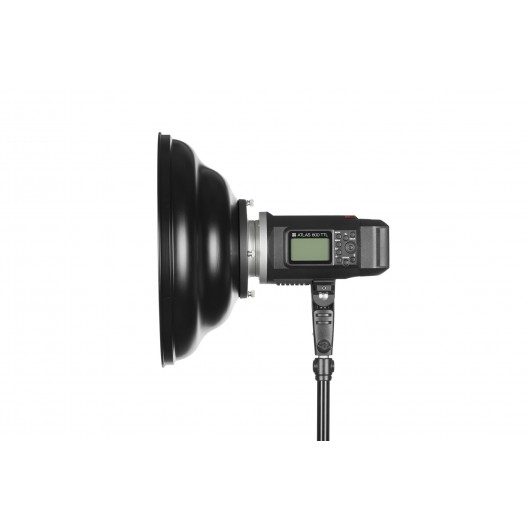 Quadralite Wave Beauty Dish srebrny 42