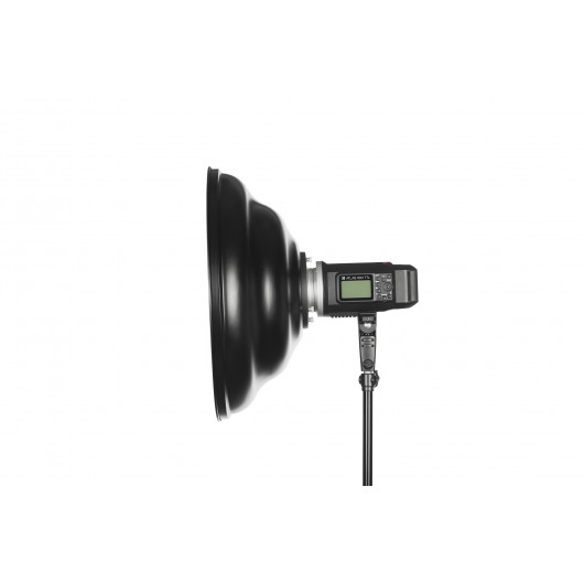 Quadralite Wave Beauty Dish srebrny 55