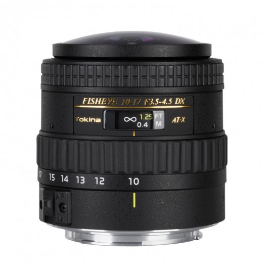 Obiektyw Tokina AT-X 10-17 F3.5-4.5 DX Fisheye NH (bez osłony) Nikon