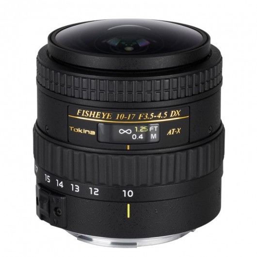 Obiektyw Tokina AT-X 10-17 F3.5-4.5 DX Fisheye NH (bez osłony) Nikon