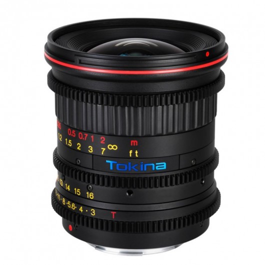 Obiektyw Tokina AT-X 11-16 T3 MF Cinema MFT