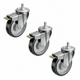 Manfrotto Kółka z hamulcem do statywu, śr. 160mm, M10