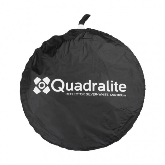 Quadralite Blenda srebrno-biała 120x180cm GATUNEK II