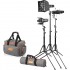 Godox SA-D zestaw S30 kit: 3* lampa s30，3*statyw，1* obiektyw projekcyjny 85mm, 3*wrota，2*softbox