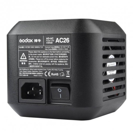 Godox AD600 PRO AC adapter AC26