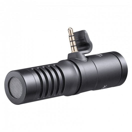 Godox Geniusmic Compact kierunkowy mikrofon ze złączem 3.5mm TRRS
