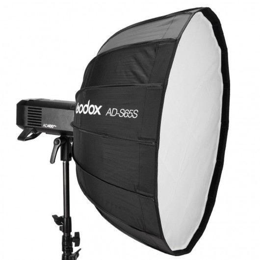 Godox Parabolic Softbox 65cm AD-S65S (silver)with Godox mount for AD400PRO