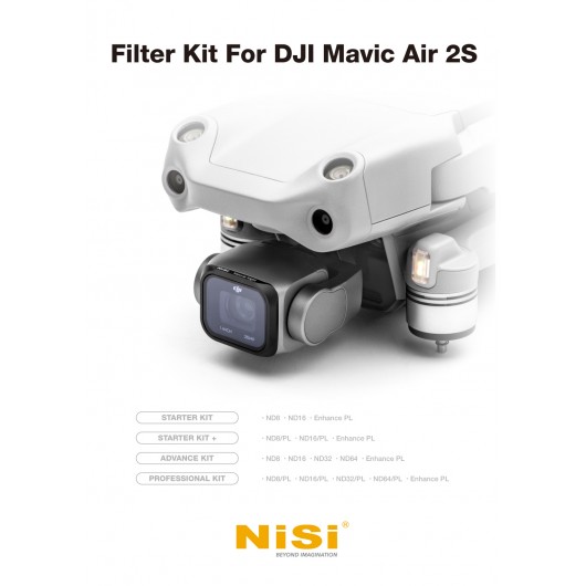 NiSi DJI Mavic Air 2S Advance kit – Zestaw Filtrów