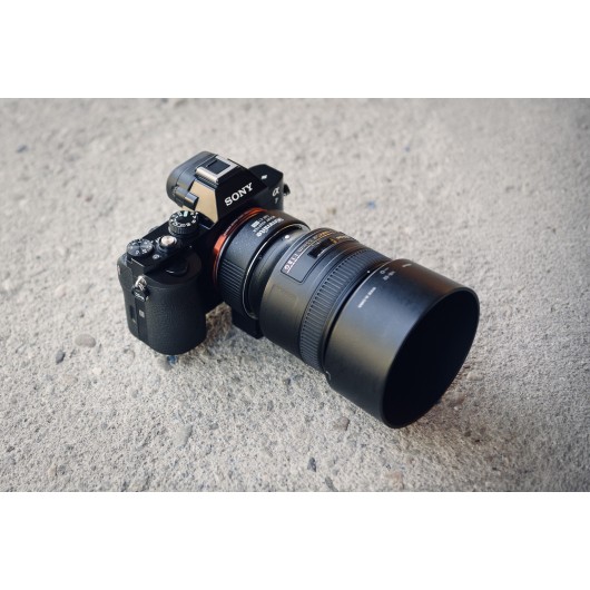 Adapter bagnetowy Commlite CoMix CM-ENF-E1 PRO - Nikon F / Sony E