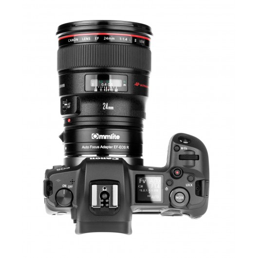 Adapter bagnetowy Commlite CM-EF-EOS R - Canon EF / Canon RF