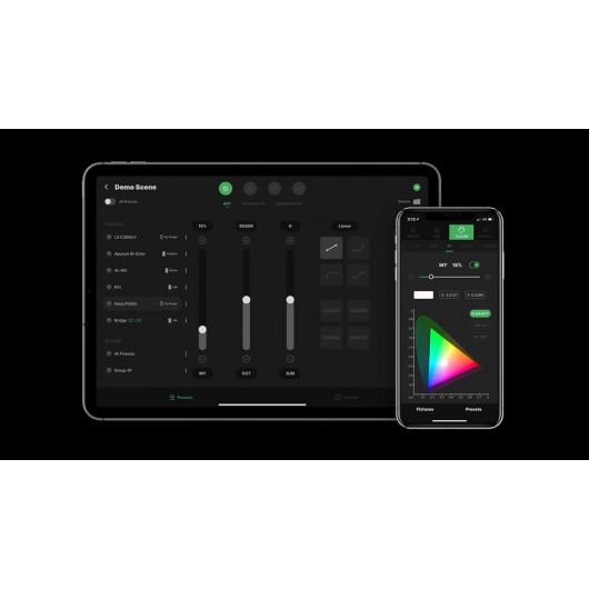 Lampa LED Aputure Nova P300c Kit