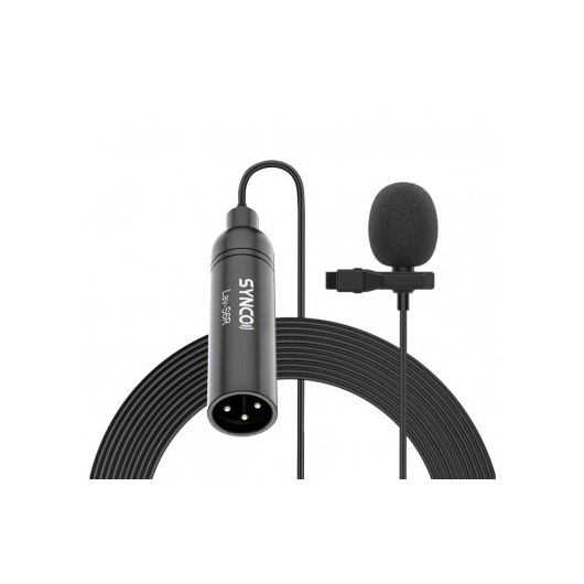 Synco S6R mikrofon krawatowy - XLRM, 48V Phantom