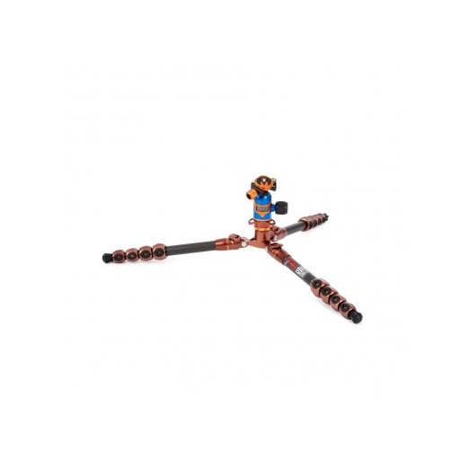 3LT - Statyw 3 Legged Thing Ray Bronze, włókna węglowe, 5-sekcji, udźwig 30kg, głowica Airhed VU