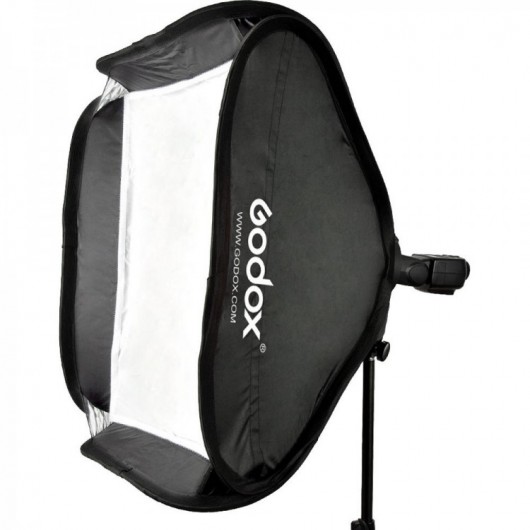 Godox SFUV5050 S type bracket+50*50cm softbox+bag