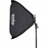 Godox SGUV6060 S2 type bracket+60*60cm softbox+bag