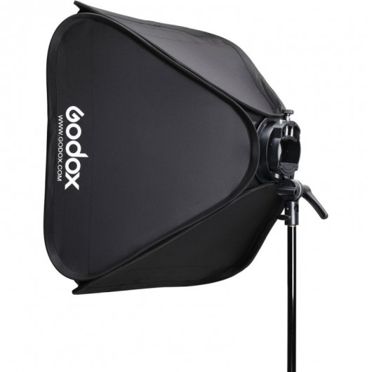 Godox SGUV6060 S2 type bracket+60*60cm softbox+bag
