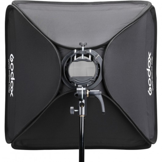 Godox SGUV6060 S2 type bracket+60*60cm softbox+bag