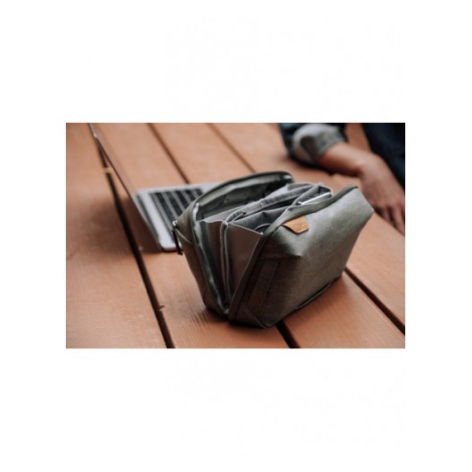 Wkład Travel Line Peak Design Tech Pouch Sage v2 - szarozielony