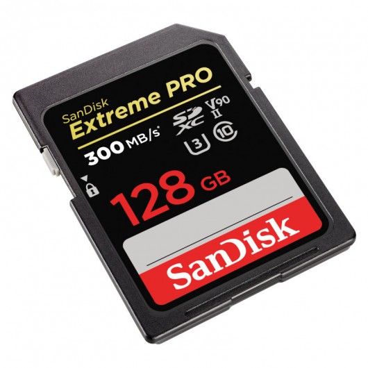 Carte mémoire SDXC Professional 128GB UHS-II V90, U3 280MB/s