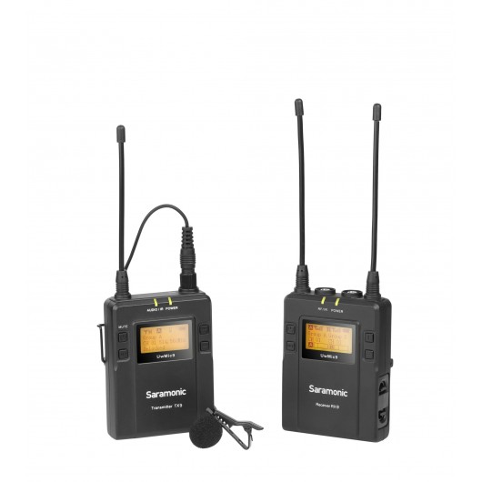 Zestaw do bezprzewodowej transmisji dźwięku Saramonic UwMic9 Kit 1 (RX9 + TX9)