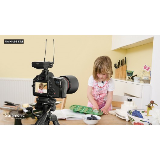 Zestaw do beprzewodowej transmisji dźwięku Saramonic UwMic9S Kit 1 (RX9 + TX9)