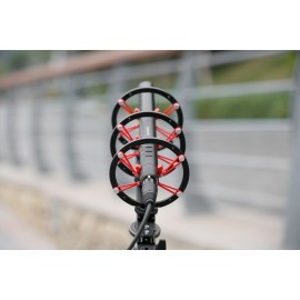 Osłona przeciwietrzna z uchwytem Saramonic VWS do mikrofonów typu shotgun 2