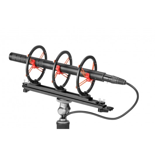 Osłona przeciwietrzna z uchwytem Saramonic VWS do mikrofonów typu shotgun