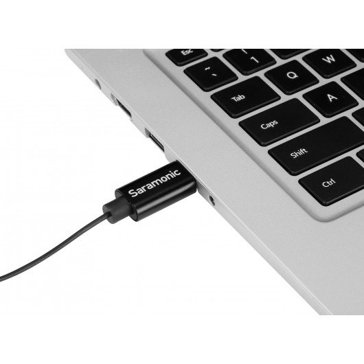 Mikrofon krawatowy Saramonic SR-ULM10 ze złączem USB