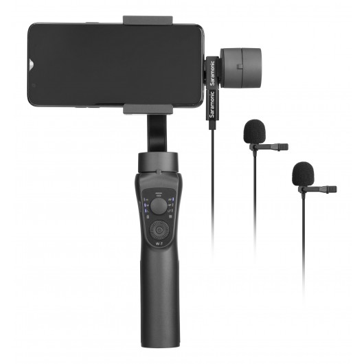 Zestaw dwóch mikrofonów krawatowych Saramonic LavMicro U3C ze złączem USB-C