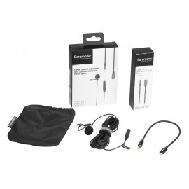 Mikrofon krawatowy Saramonic LavMicro U1B ze złączem Lightning 2