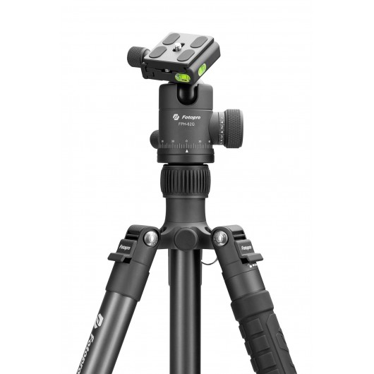 Statyw Fotopro X-go Predator z głowicą kulową FPH-62Q - czarny
