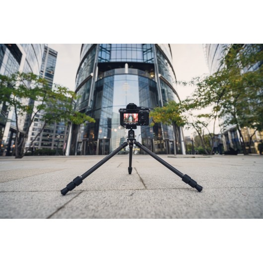 Statyw Fotopro P-2 z głowicą kulową P-2S - czarny