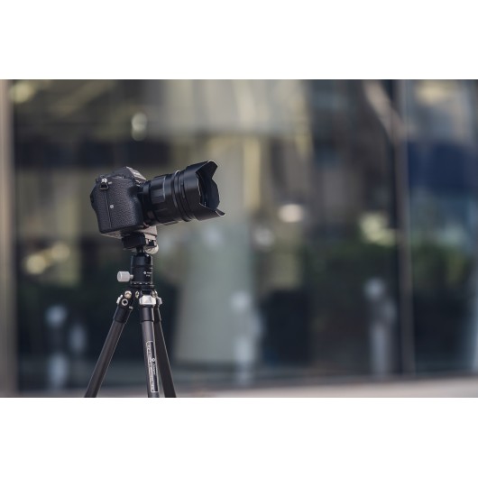 Statyw Fotopro P-2 z głowicą kulową P-2S - czarny