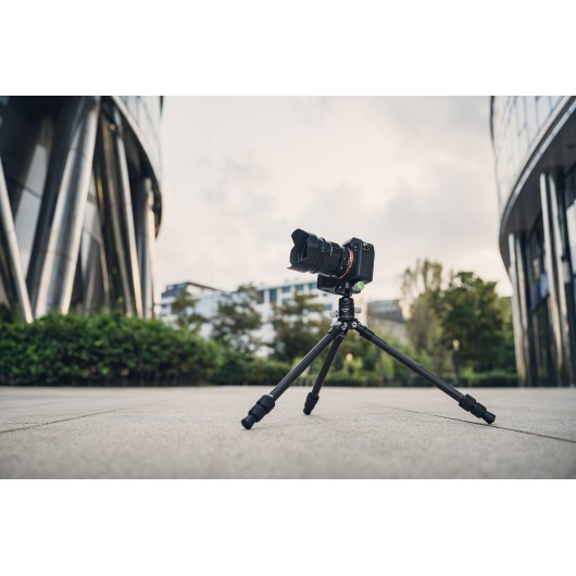 Statyw Fotopro P-2 z głowicą kulową P-2S - czarny