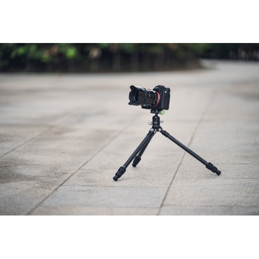 Statyw Fotopro P-2 z głowicą kulową P-2S - czarny