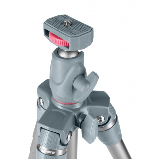 Statyw Fotopro S3 Lite Mini - czerwono-szary