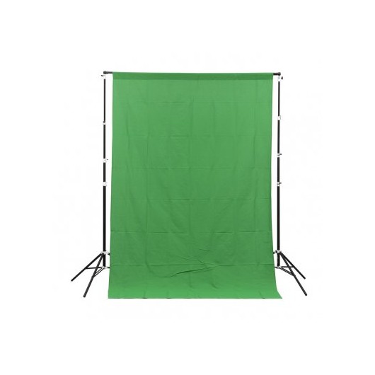 GlareOne Zielone tło materiałowe Green Screen Backdrop 1.8x3