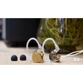 Słuchawki douszne KZ ZSN Pro X - przewodowe, złote 2