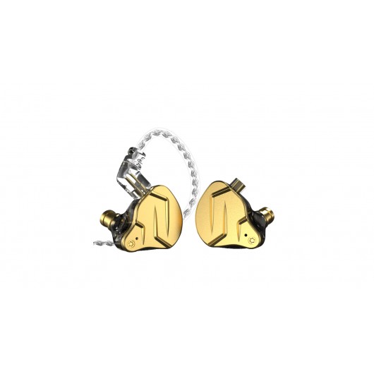 Słuchawki douszne KZ ZSN Pro X - przewodowe, złote